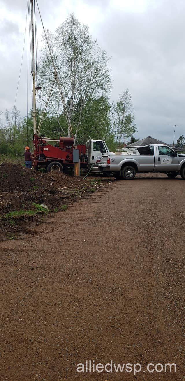 Allied Well, Septic & Pump - drilling a well